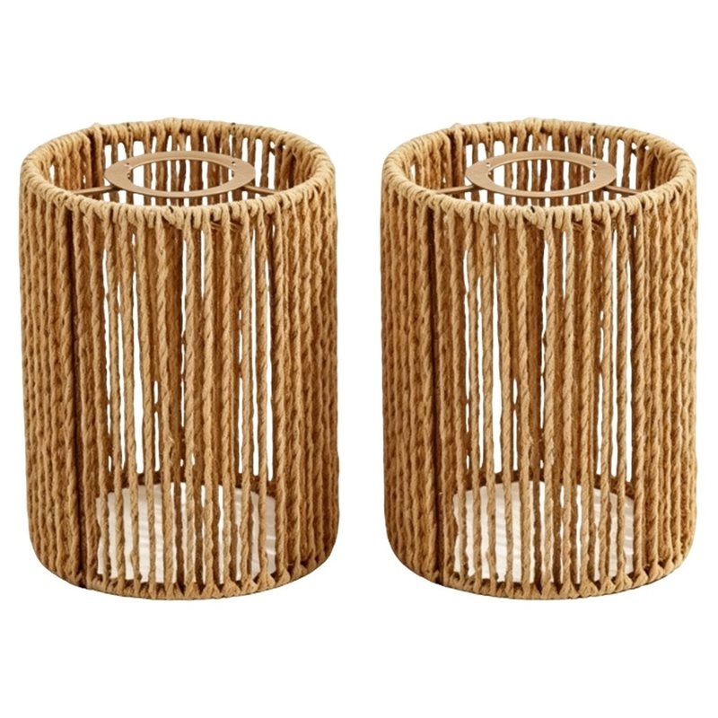 Wicker Pendant Shade - Abajur de Vime Artesanal ABKL -