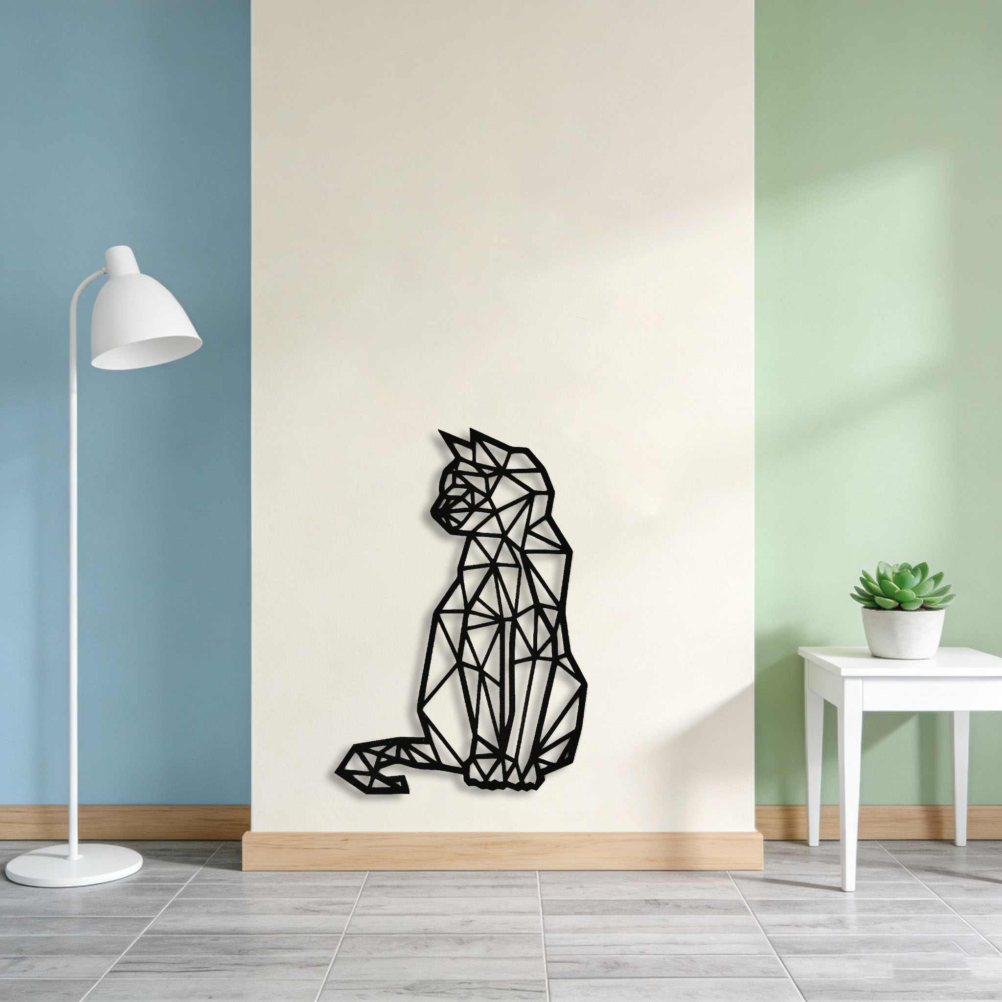 Interior Design Home - CIFBUY Arte de parede em ferro,
