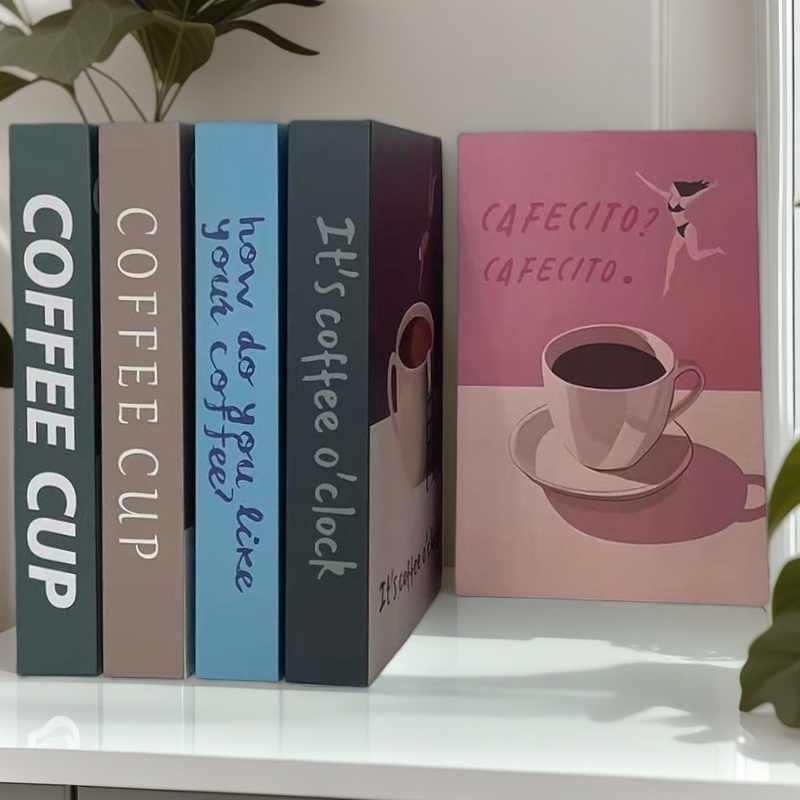 Interior Design Yearbook - Copo de café livros decorativos moda