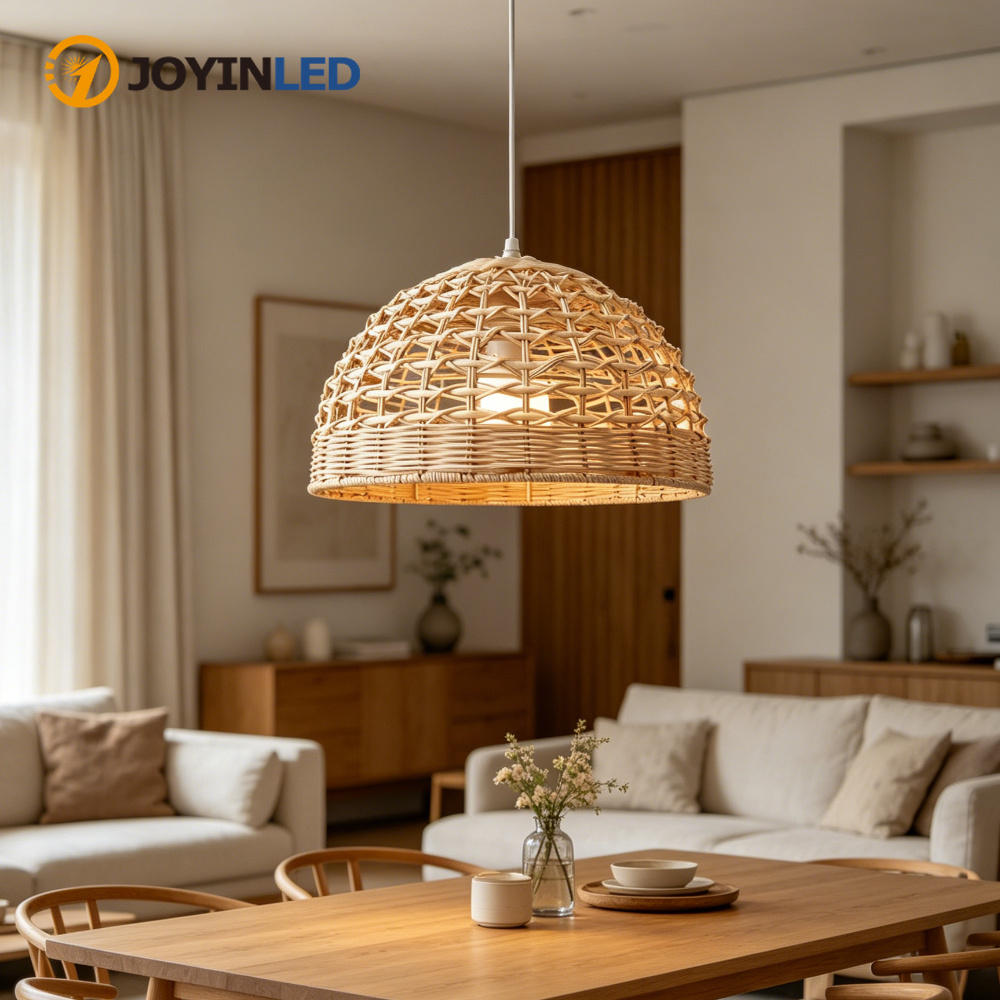 Luminária Pendente de Vime Est - Wicker Pendant Shade avaliação e preço