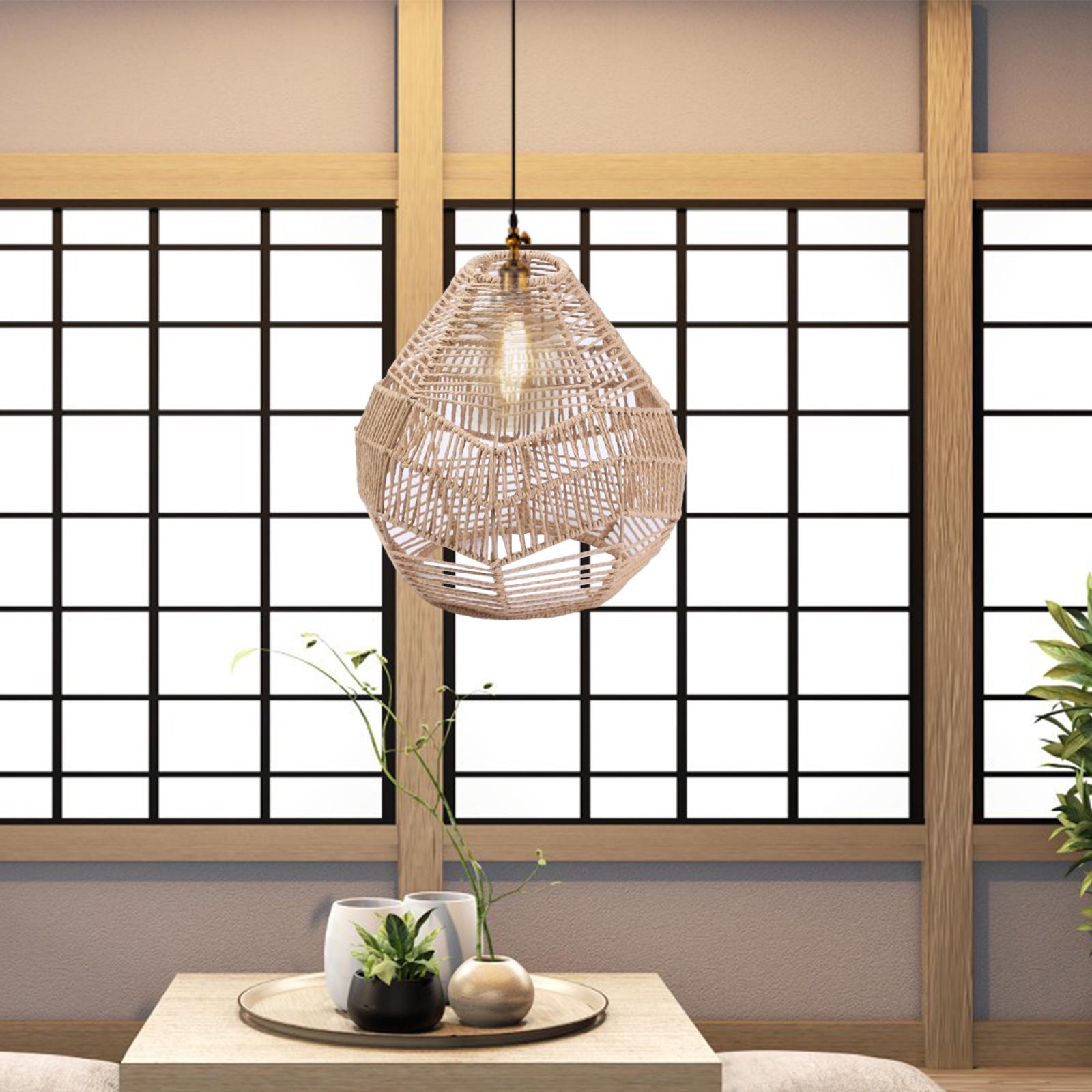 Luminária Pendente Boho de Pap - Wicker Pendant Shade avaliação e preço