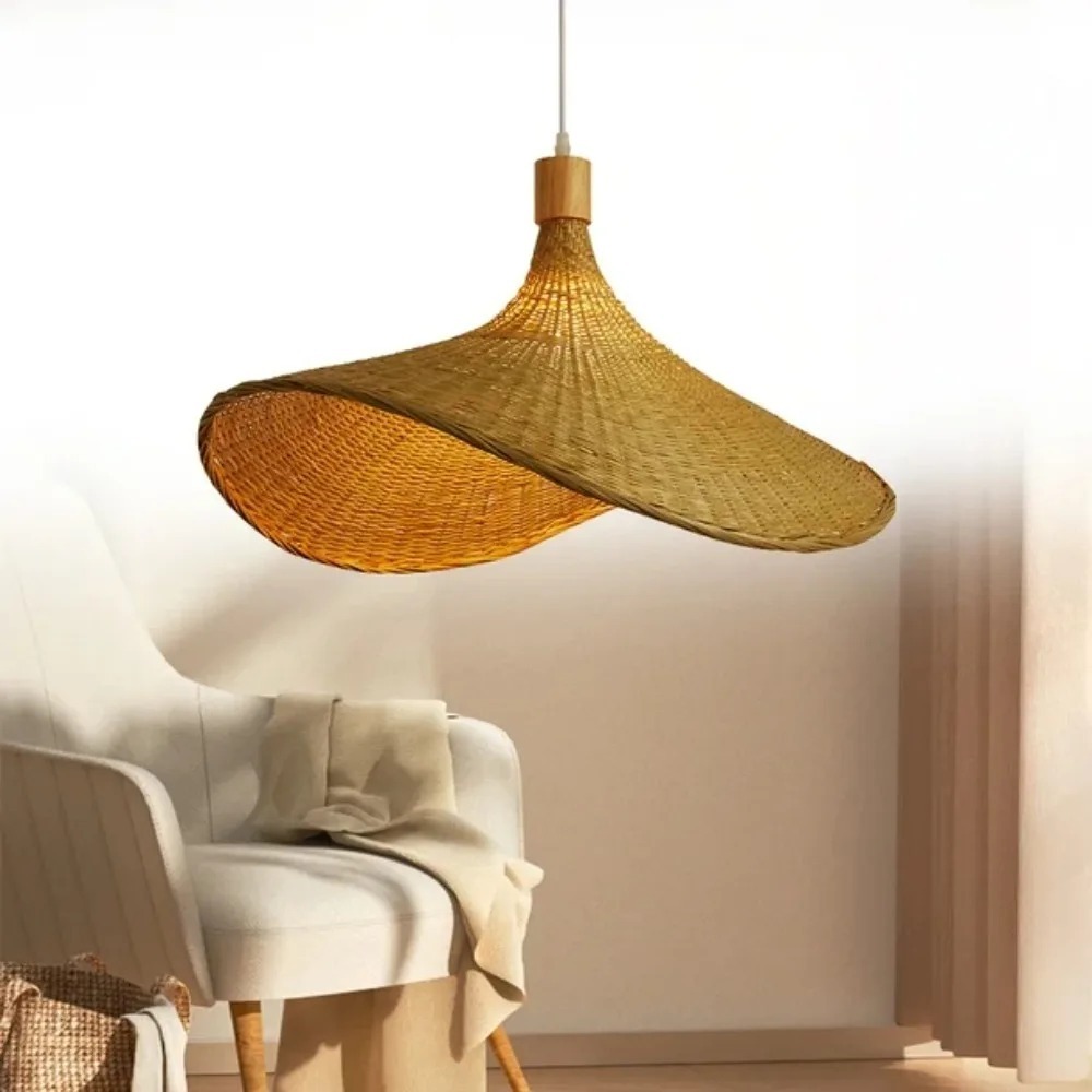 Joyinled tecido pingente luz s - Wicker Pendant Shade avaliação e preço