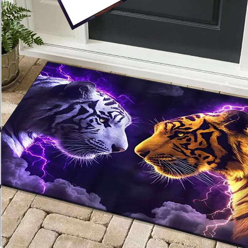 Tapete com rostos de tigre com - Interior Design Your Room avaliação e preço