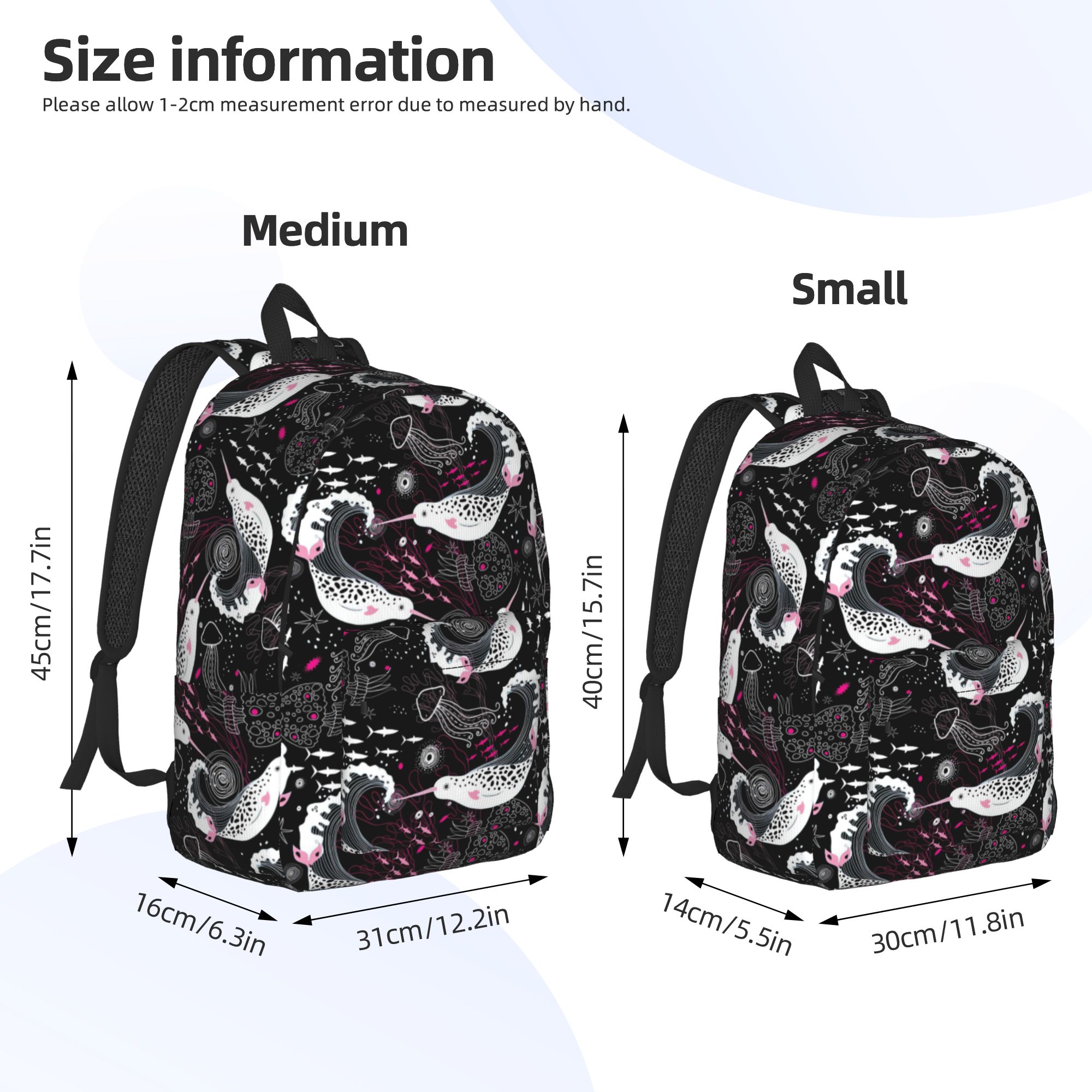 Mochila Narwhal Ocean, mochila - Interior Design University In China avaliação e preço