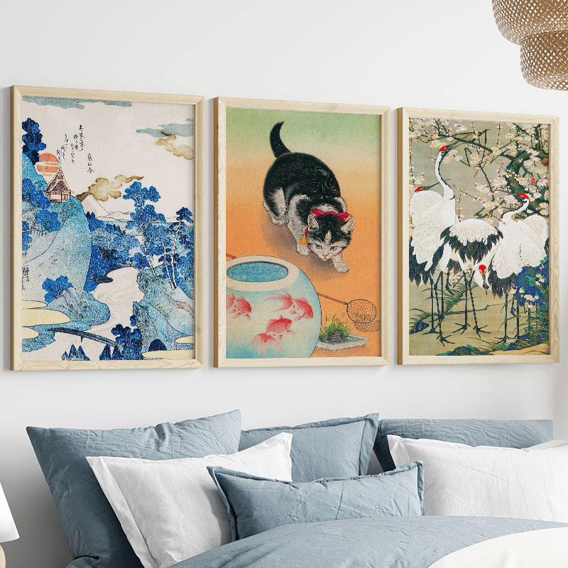 Japonês katsushika hokusai pin - Interior Design Home avaliação e preço