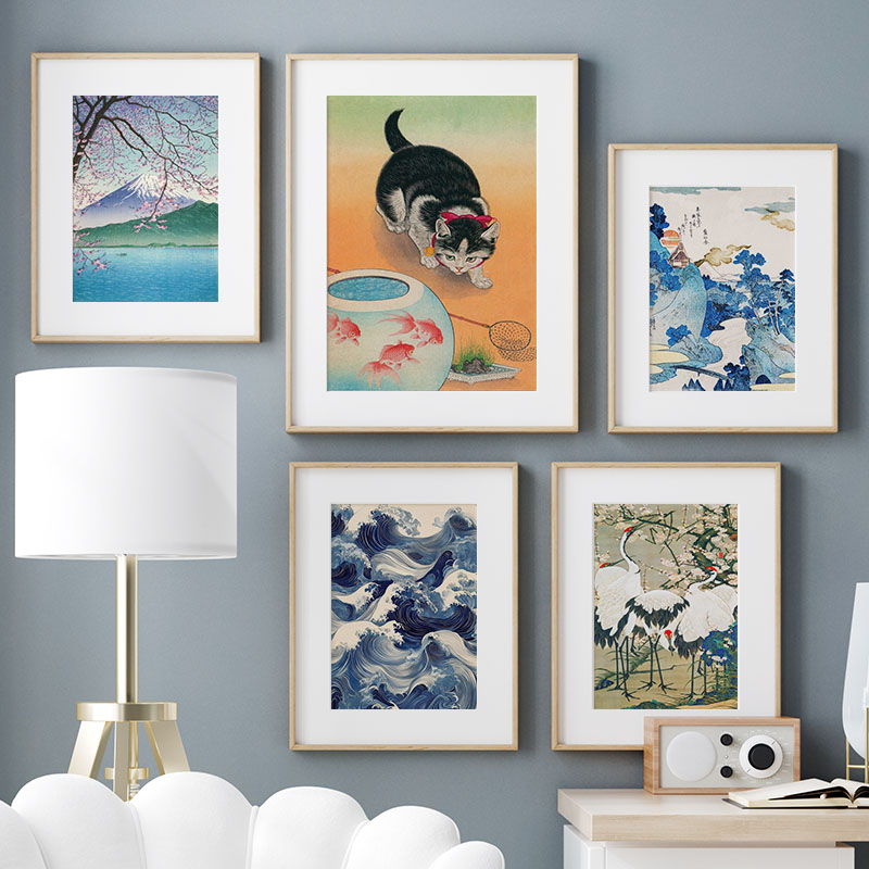 Japonês katsushika hokusai pin - Interior Design Home avaliação e preço