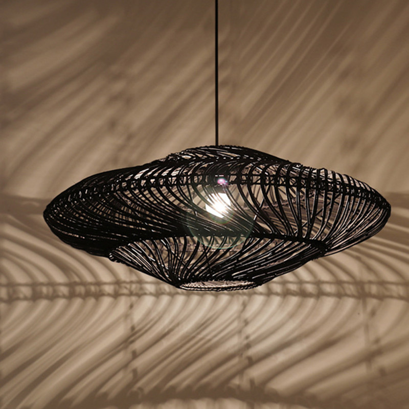 Nova Luminária Pendente UFO Sh - Wicker Pendant Shade avaliação e preço