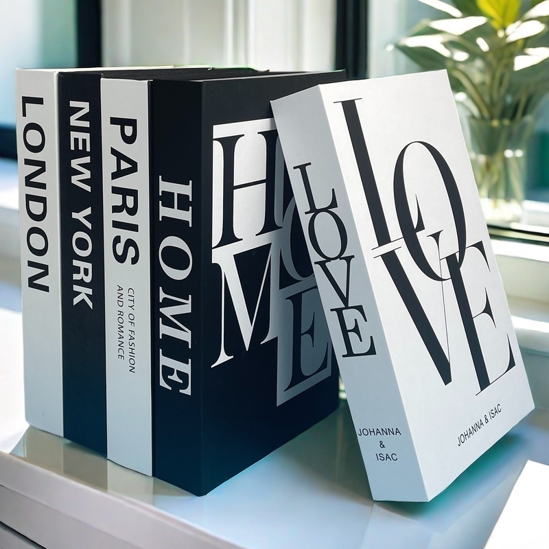 Luxo falso livro caixa de arma - Interior Design Yearbook avaliação e preço